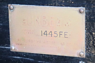 Lot 88 - 1925 Sunbeam 20/60 Enclosed Landaulette