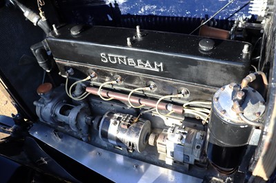 Lot 88 - 1925 Sunbeam 20/60 Enclosed Landaulette