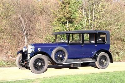 Lot 88 - 1925 Sunbeam 20/60 Enclosed Landaulette