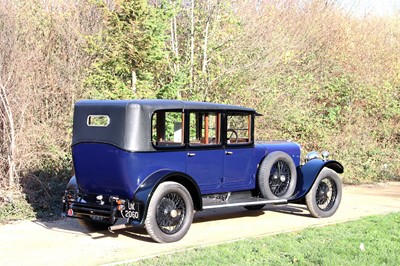 Lot 88 - 1925 Sunbeam 20/60 Enclosed Landaulette