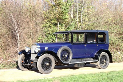 Lot 88 - 1925 Sunbeam 20/60 Enclosed Landaulette