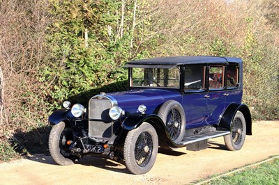 Lot 88 - 1925 Sunbeam 20/60 Enclosed Landaulette