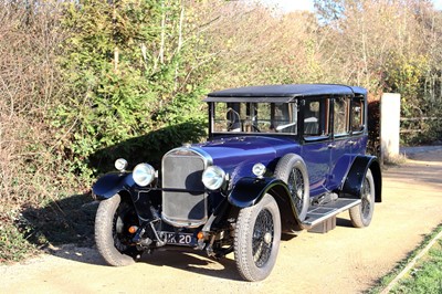 Lot 88 - 1925 Sunbeam 20/60 Enclosed Landaulette