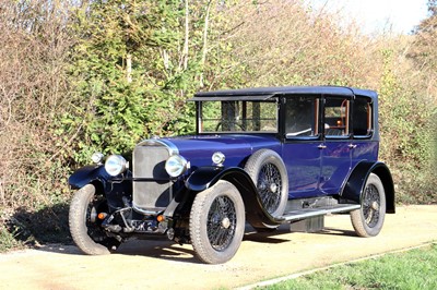 Lot 88 - 1925 Sunbeam 20/60 Enclosed Landaulette
