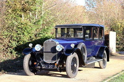 Lot 88 - 1925 Sunbeam 20/60 Enclosed Landaulette