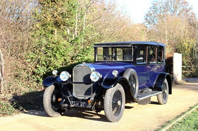 Lot 88 - 1925 Sunbeam 20/60 Enclosed Landaulette
