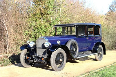 Lot 88 - 1925 Sunbeam 20/60 Enclosed Landaulette