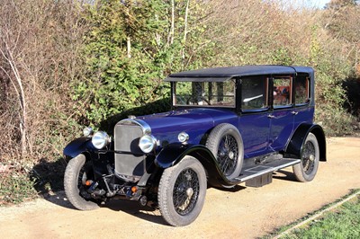 Lot 88 - 1925 Sunbeam 20/60 Enclosed Landaulette