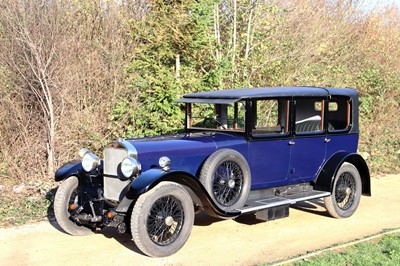 Lot 88 - 1925 Sunbeam 20/60 Enclosed Landaulette