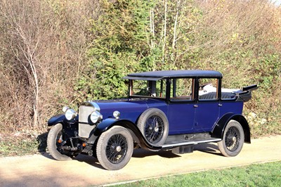 Lot 88 - 1925 Sunbeam 20/60 Enclosed Landaulette