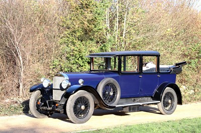 Lot 88 - 1925 Sunbeam 20/60 Enclosed Landaulette