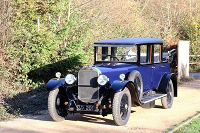 Lot 88 - 1925 Sunbeam 20/60 Enclosed Landaulette