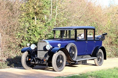 Lot 88 - 1925 Sunbeam 20/60 Enclosed Landaulette