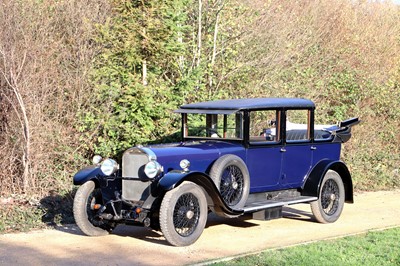 Lot 88 - 1925 Sunbeam 20/60 Enclosed Landaulette