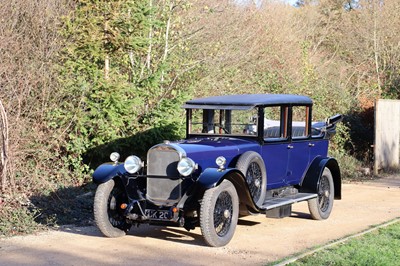 Lot 88 - 1925 Sunbeam 20/60 Enclosed Landaulette
