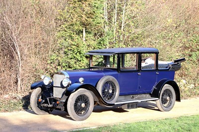 Lot 88 - 1925 Sunbeam 20/60 Enclosed Landaulette