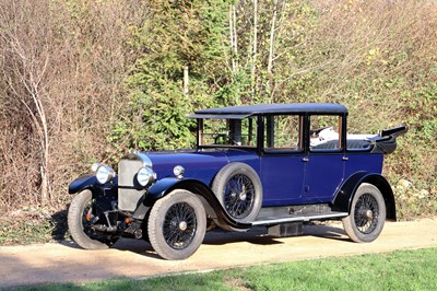 Lot 88 - 1925 Sunbeam 20/60 Enclosed Landaulette