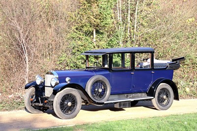 Lot 88 - 1925 Sunbeam 20/60 Enclosed Landaulette