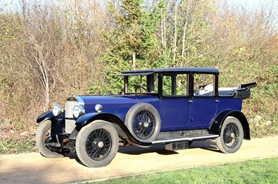 Lot 88 - 1925 Sunbeam 20/60 Enclosed Landaulette