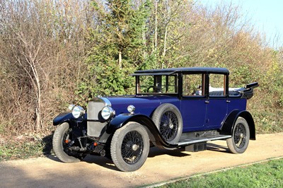 Lot 88 - 1925 Sunbeam 20/60 Enclosed Landaulette