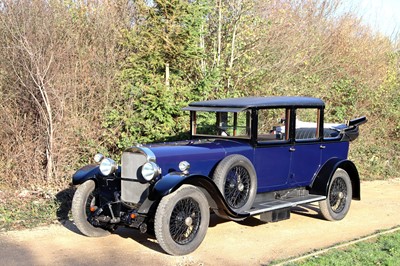Lot 88 - 1925 Sunbeam 20/60 Enclosed Landaulette
