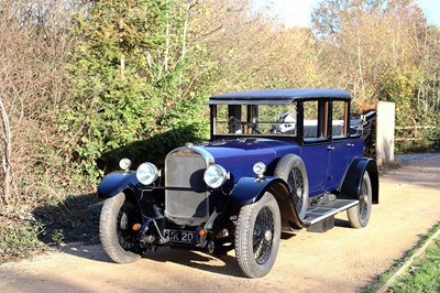 Lot 88 - 1925 Sunbeam 20/60 Enclosed Landaulette
