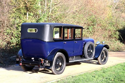 Lot 88 - 1925 Sunbeam 20/60 Enclosed Landaulette