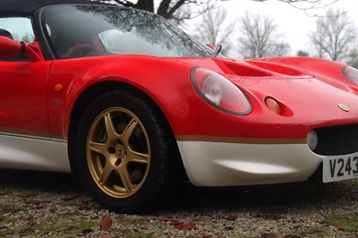 Lot 99 - 2000 Lotus Elise S1 Type 49