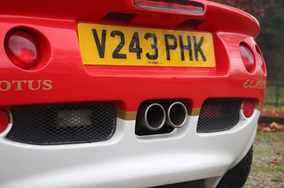 Lot 99 - 2000 Lotus Elise S1 Type 49