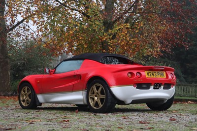 Lot 99 - 2000 Lotus Elise S1 Type 49