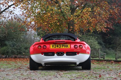 Lot 99 - 2000 Lotus Elise S1 Type 49