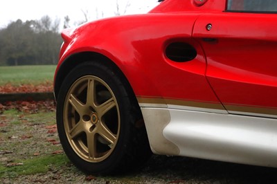 Lot 99 - 2000 Lotus Elise S1 Type 49