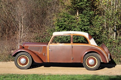 Lot 27 - 1937 DKW F7 Saloon Cabriolet