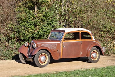 Lot 27 - 1937 DKW F7 Saloon Cabriolet