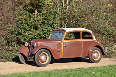 Lot 27 - 1937 DKW F7 Saloon Cabriolet