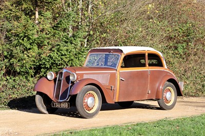 Lot 27 - 1937 DKW F7 Saloon Cabriolet