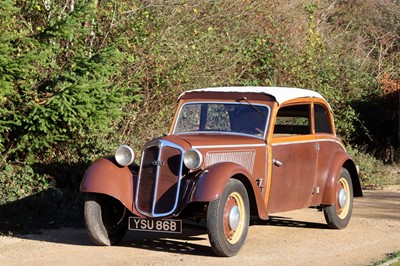 Lot 27 - 1937 DKW F7 Saloon Cabriolet