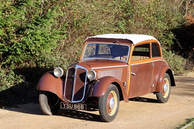 Lot 27 - 1937 DKW F7 Saloon Cabriolet