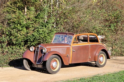 Lot 27 - 1937 DKW F7 Saloon Cabriolet