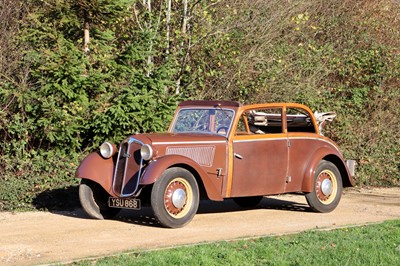 Lot 27 - 1937 DKW F7 Saloon Cabriolet