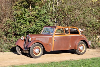 Lot 27 - 1937 DKW F7 Saloon Cabriolet