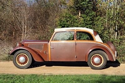 Lot 27 - 1937 DKW F7 Saloon Cabriolet