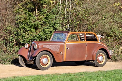 Lot 27 - 1937 DKW F7 Saloon Cabriolet