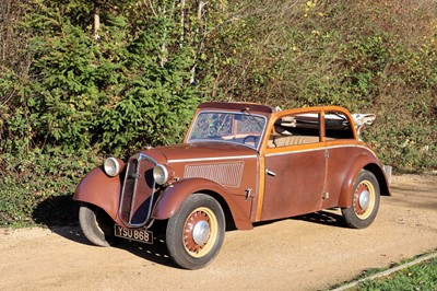 Lot 27 - 1937 DKW F7 Saloon Cabriolet