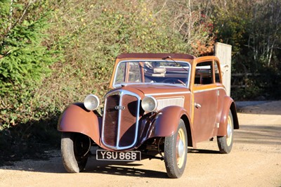 Lot 27 - 1937 DKW F7 Saloon Cabriolet