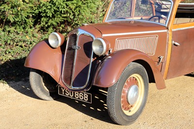 Lot 27 - 1937 DKW F7 Saloon Cabriolet