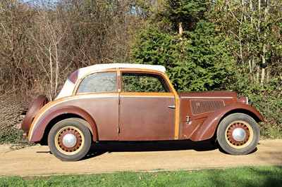 Lot 27 - 1937 DKW F7 Saloon Cabriolet