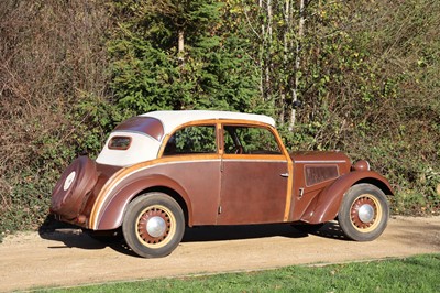 Lot 27 - 1937 DKW F7 Saloon Cabriolet