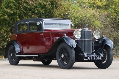 Lot 55 - 1931 Sunbeam Twenty 23.8hp Weymann Sports Saloon