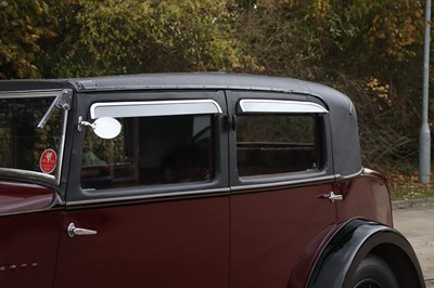 Lot 55 - 1931 Sunbeam Twenty 23.8hp Weymann Sports Saloon